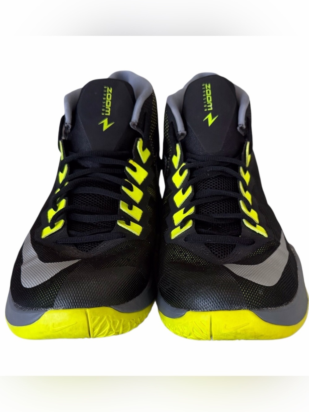 Nike Zoom Devosion Black Volt basketball shoes - Picture 4 of 11